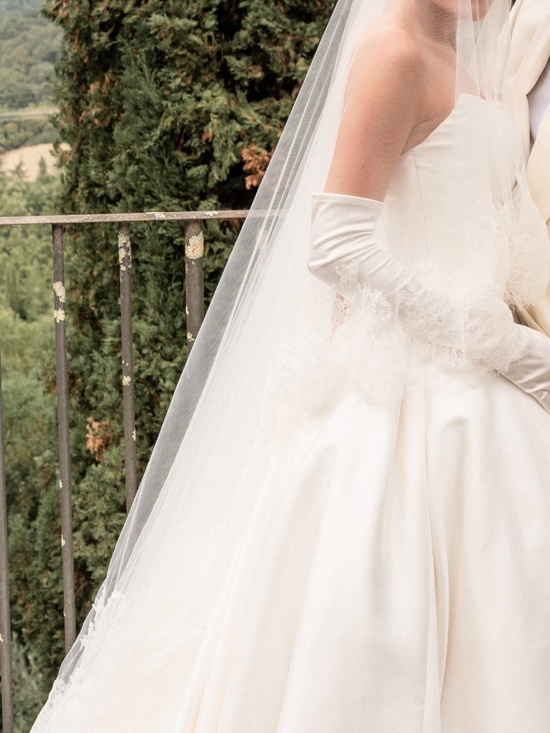 Cathedral length wedding veil
